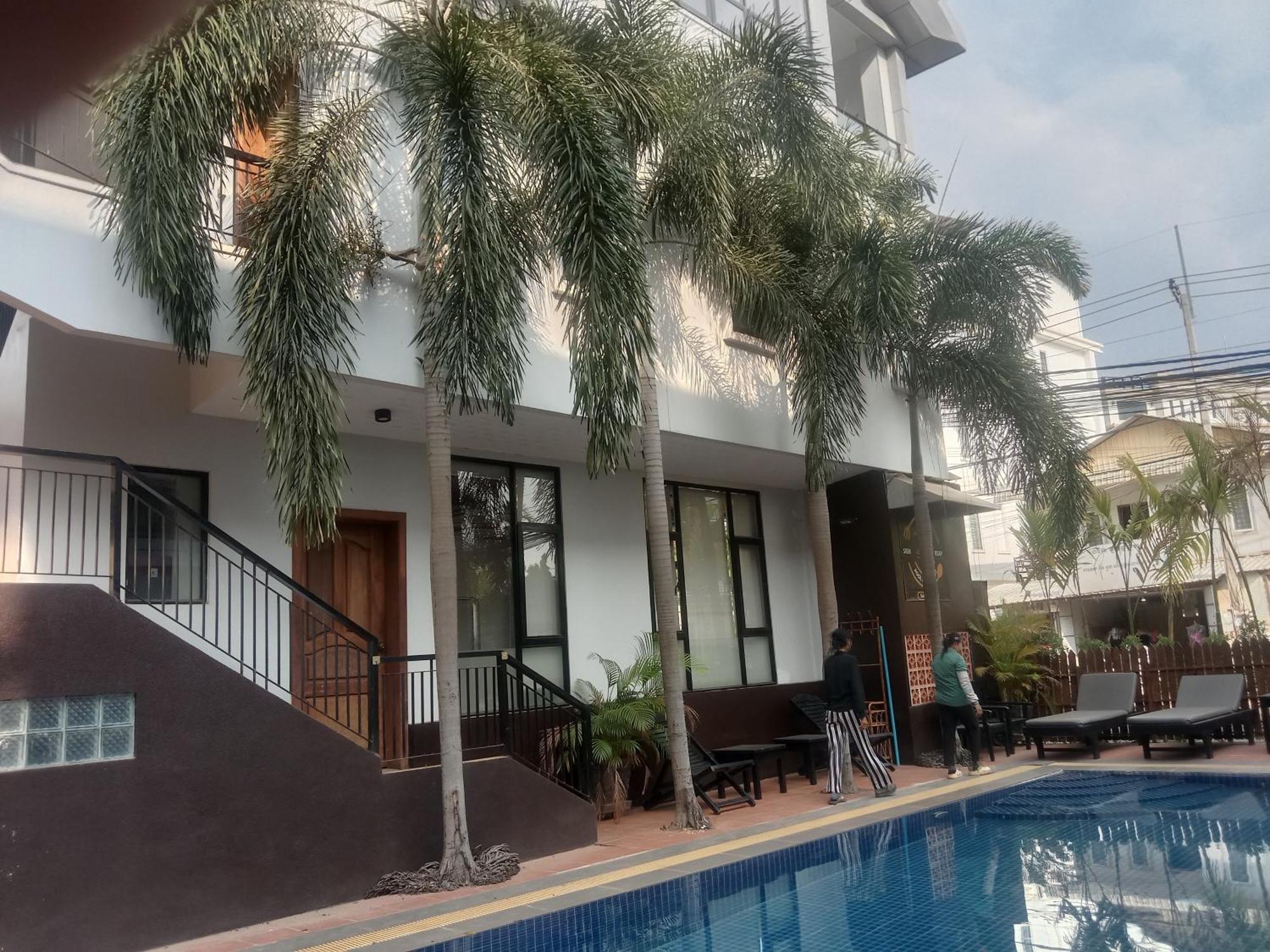 White Monkey Hotel Siem Reap Exterior foto